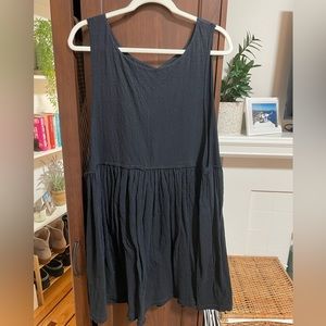 Free People “I’m Still Obsessed Sleveless Mini Dress” in Black, Size Large